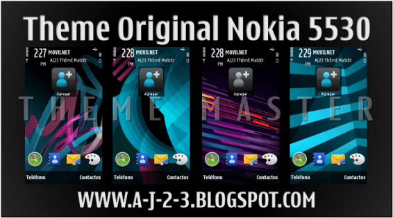 Nokia original themes for mobile phones
